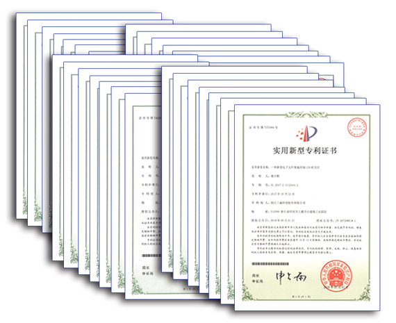SAMSENS CERTIFICATE & PATENT