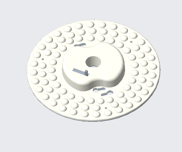 LED replacement module of ceiling light